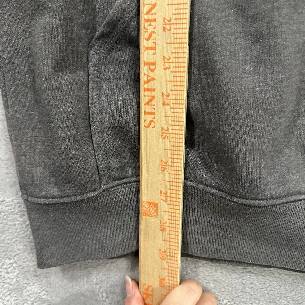 Carhartt Hoodie Men's L Loose Fit Pullover Logo Heavyweight Gray Workwear Baggy